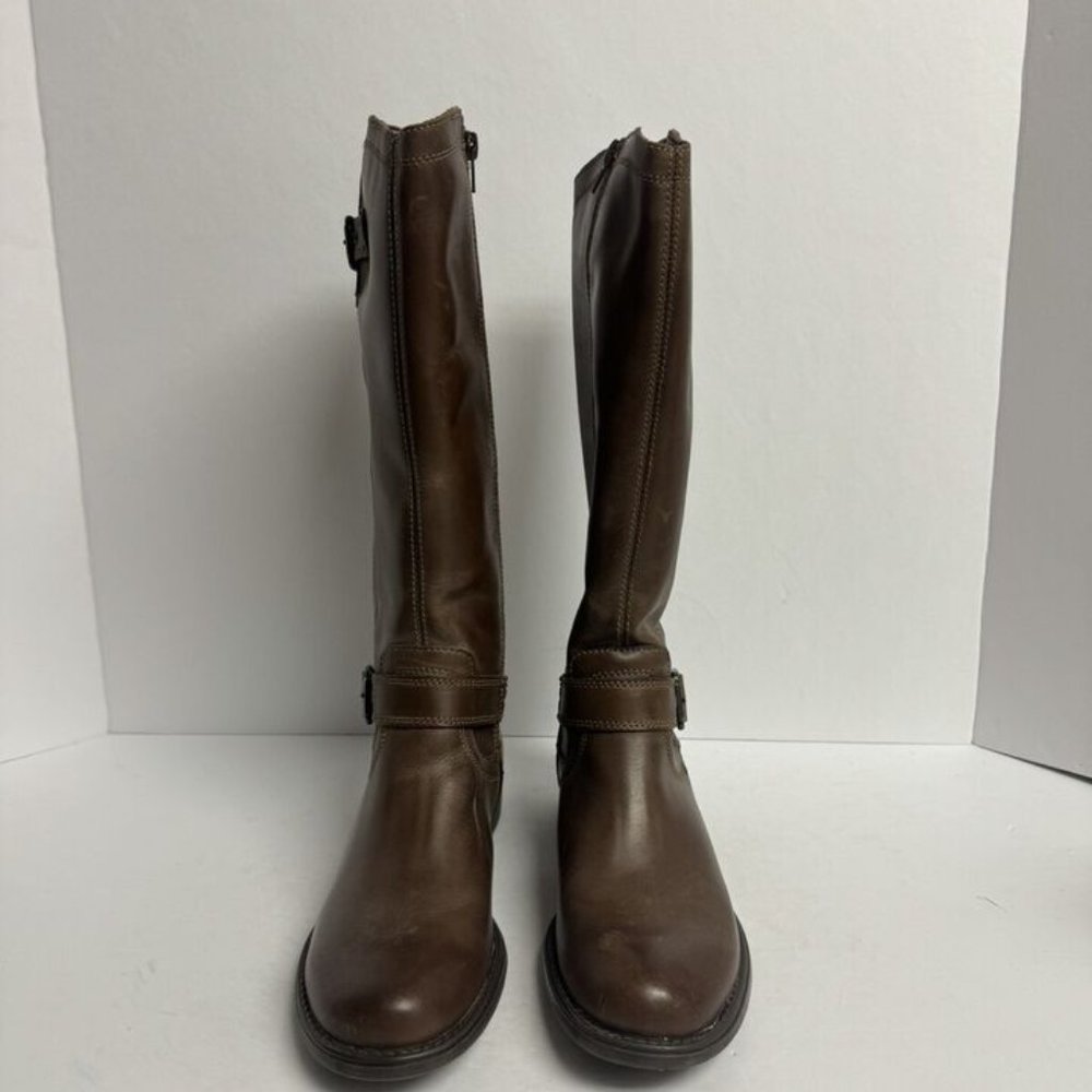 Eric Michael Womens Montana Knee High Boot Brown Size EU37 M US6.5-7 - Picture 3 of 6